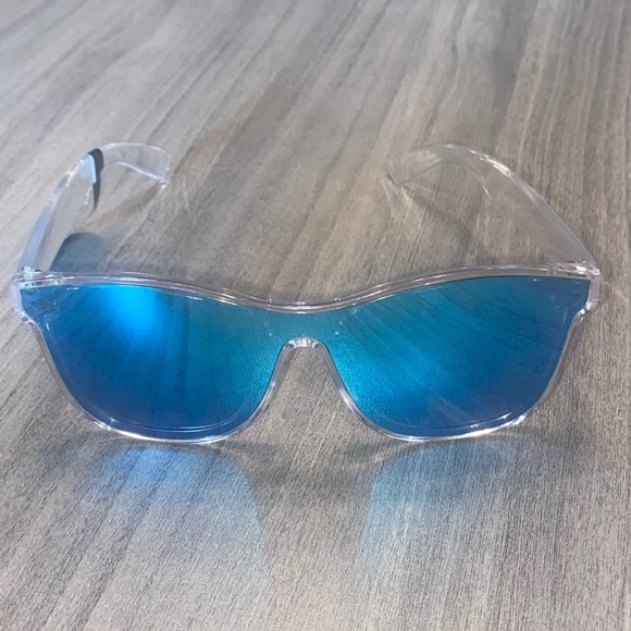 Shady Rays Clear Frame Sunglasses - Picture 1 of 5